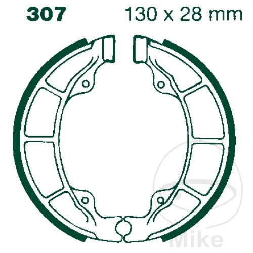Ebc spring brake shoes - spring,