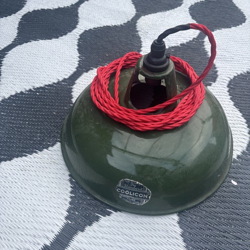 Vintage green enamel - enamel, coolicon