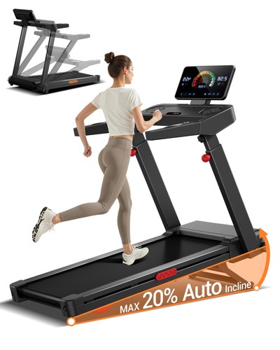 Foldable treadmills for home - foldable,