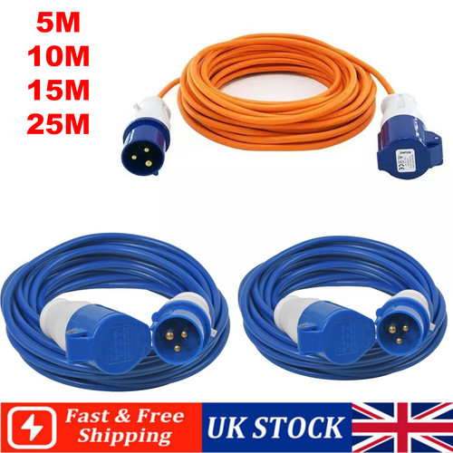 25m caravan mains hook - mains,