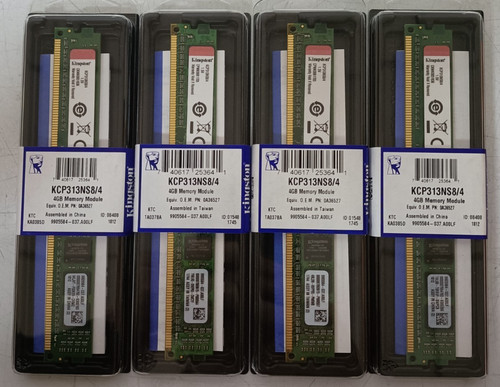 Kingston 16gb 4x4gb ddr3 - 16gb,