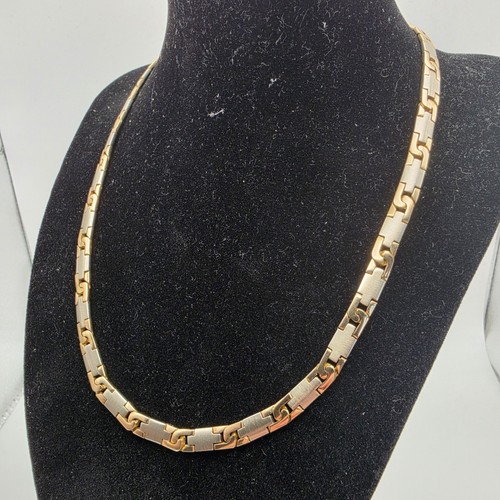 14ct gold fancy link chain - 14ct,