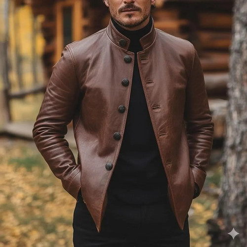 Men real lambskin leather - men’s,