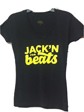 Jack Daniels Womens Sz M Shirt Top Tennessee Honey Jack'N for Beats