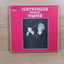 Furtwangler Dirigiert Wagner Vinyl Records x 3 Box Set