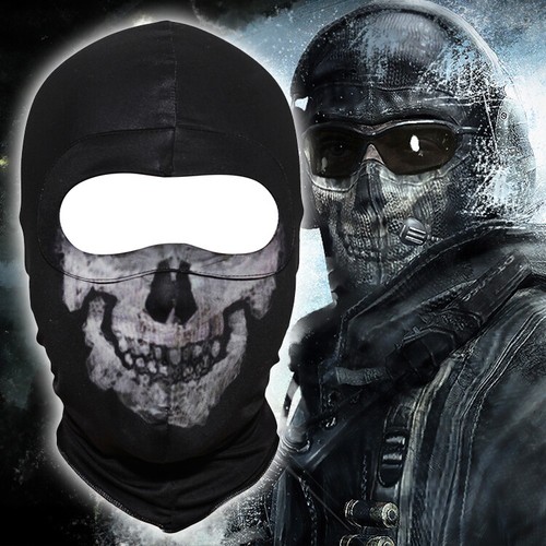 Fabric cod ghost - ghost, helmet
