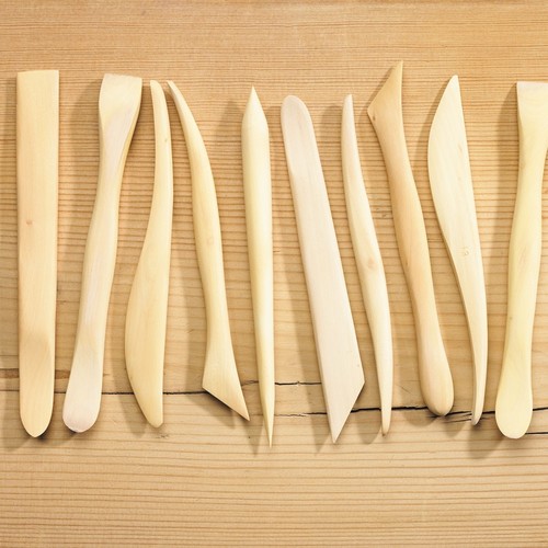 Pottery modelling tools set - pottery,