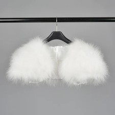 Genuine Ostrich Feather Bolero