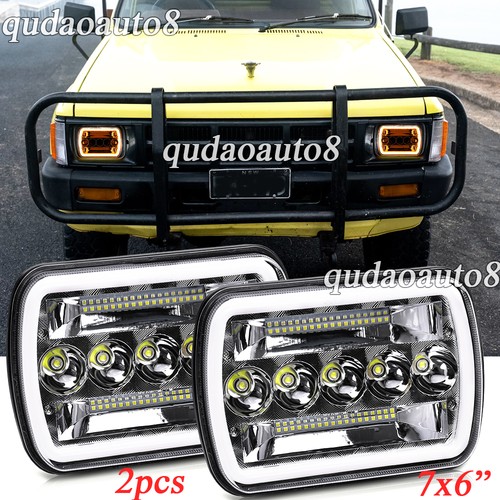 Pair 5x7 7x6 led headlights - 5x7/7x6'',