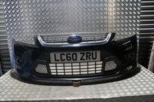 FORD FOCUS MK2 ZETEC S FRONT BUMPER COMPLETE IN PANTHER BLACK 2008-2011 LC60