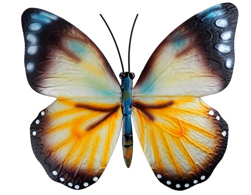 Large 27cm butterfly metal - large,