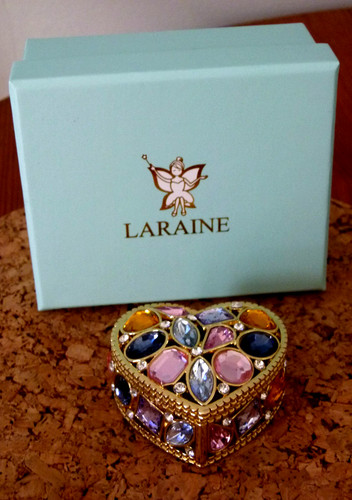 Bejewelled heart shaped - bejewelled,