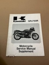 GENUINE KAWASAKI SUPPLEMENTARY SERVICE MANUAL GPZ750R GPZ 750R GPZ 750 84-85