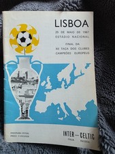 EUROPEAN CUP FINAL 1967 Celtic v Inter Milan Lisbon Lions 25/5/1967 L10