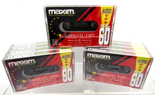 Maxim cassette tape xl - maxim,