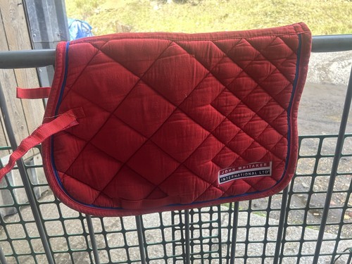 John whitaker red - john, saddle