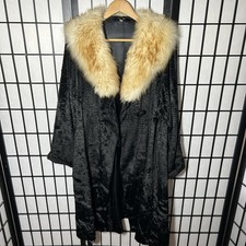 Vintage Faux Astrakhan coat