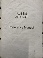 CLEARANCE PRICE - Alesis Adat XT Reference Manual - Printout