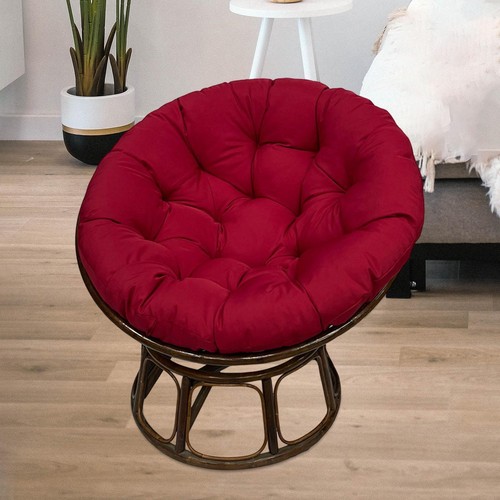 Hanging basket chair - basket, cushion