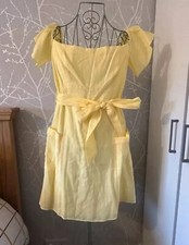 ZARA Lemon Yellow Sun Dress