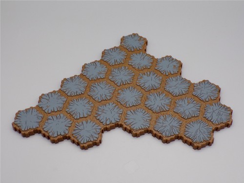 Heroscape rock terrain tile - -,
