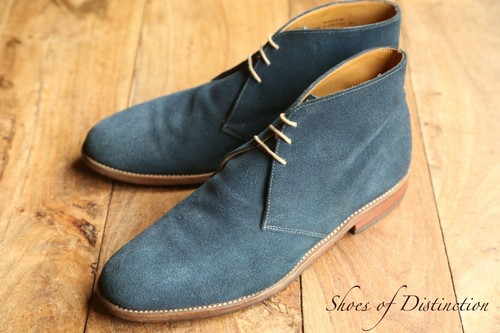 Loake shoemakers andrew blue - loake,