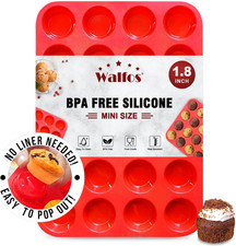 Mini Muffin Trays 24 Silicone