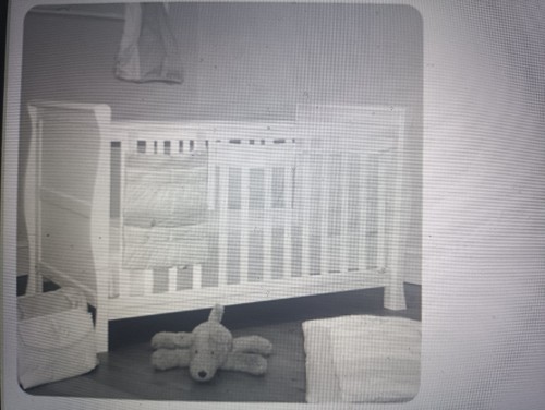 New sleigh cot bed converts - sleigh,