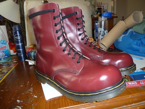Vintage martens 1919 cherry - dr,