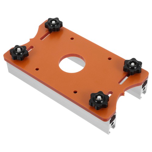 Wood router base plate - router,