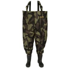 Avid Distortion Chest Waders Camo - All Sizes - Carp Fishing Clothing CLEARANCE