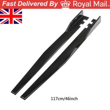 For Vauxhall Corsa Side Skirts Extension Rocker Panel Splitter Protector Lip 46"