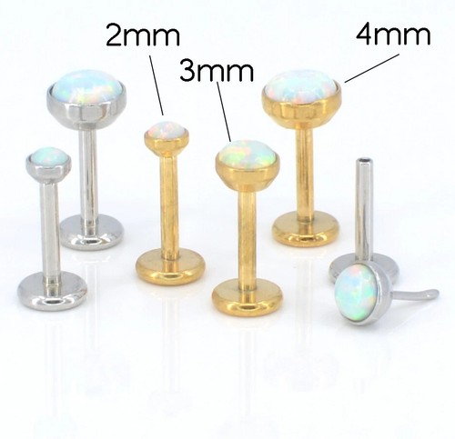 Flat back earrings - back,