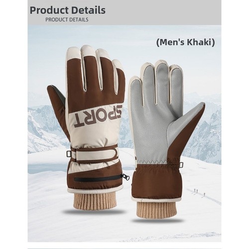 Windproof ski gloves - windproof,