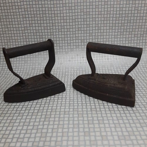 Antique cast iron sad irons - iron,