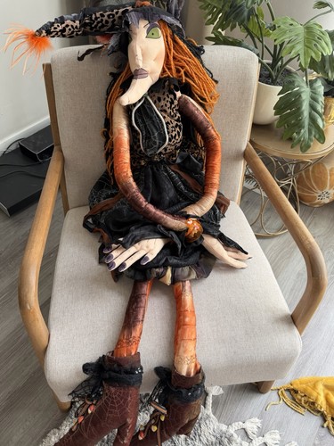 Halloween witch rag doll life - rag,