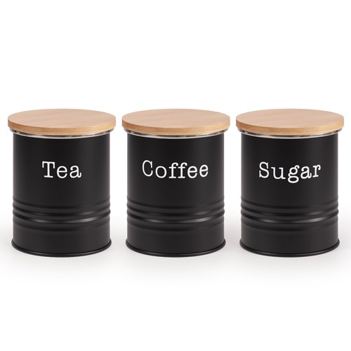Tea coffee sugar biscuit tin - tea,