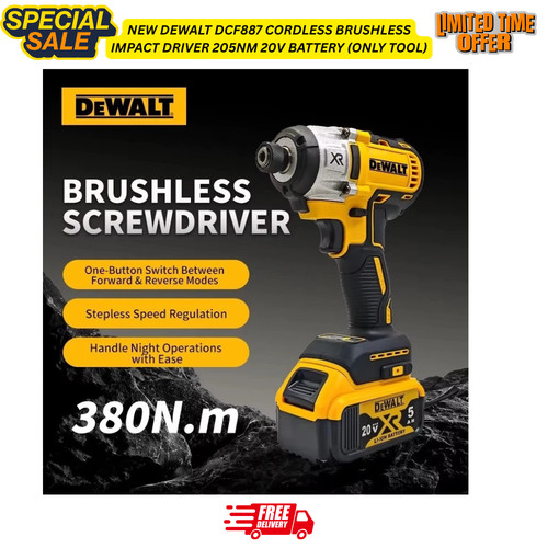 New dewalt dcf887 cordless - new,