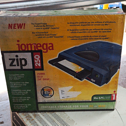 Iomega zip 250 - 250, external