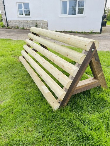 Cross country horse jump - country,