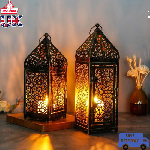1pcs moroccan lantern candle - 1pcs,