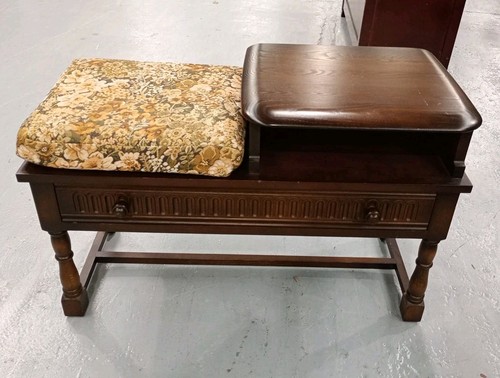 Vintage telephone table seat - telephone,