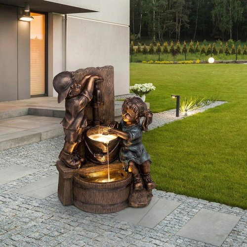 Children water pump garden - children,