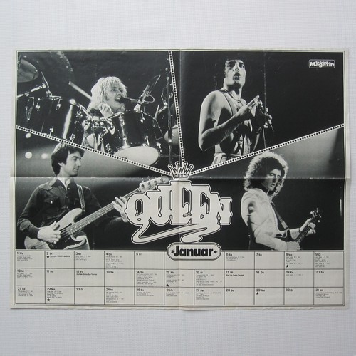 Queen 1970s fold out foreign - queen, fold-out
