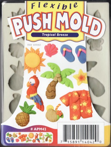 Sculpey flexible push - push, molds