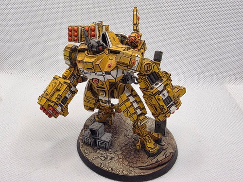 Tau broadside battle suit - tau,