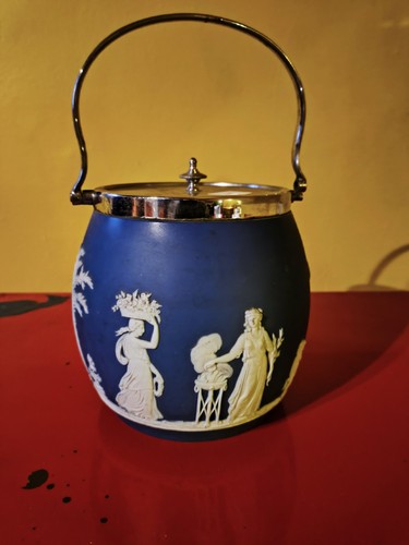 Antique blue jasper ware - blue,