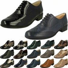Ladies Clarks Brogue Shoes