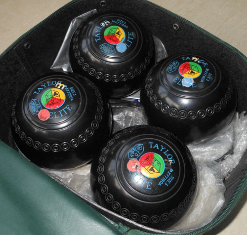 Taylor elite bowls balls - balls, x4