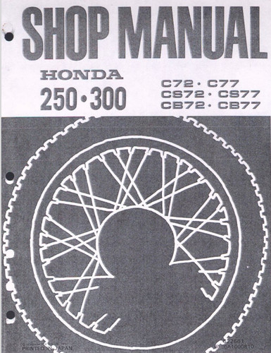 1960 1971 honda 250 - 1960-1971, c72